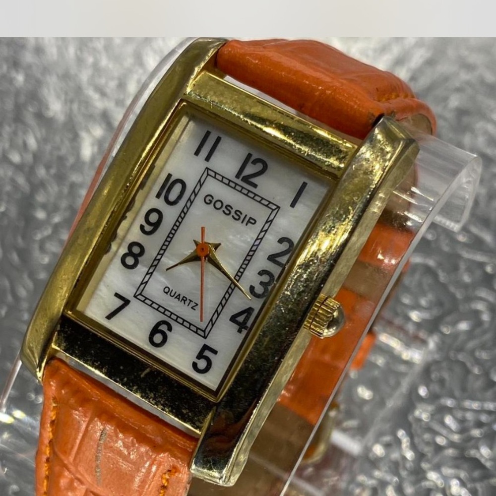 Gossip Gold and Orange Timepiece
